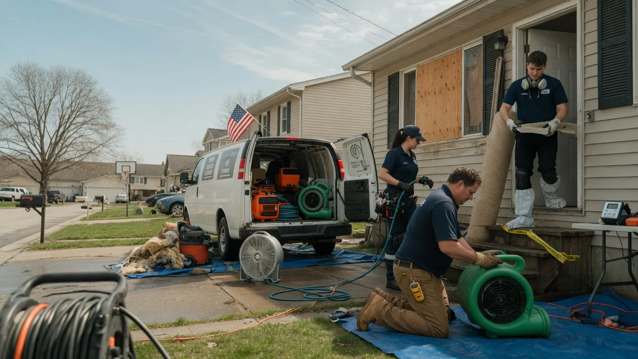 Water Damage Restoration in Arena, WI near me